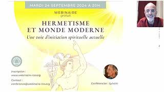 Hermétisme et Monde moderne une voie dinitiation spirituelle actuelle [upl. by Mccowyn471]