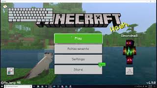 HOW TO GET KEYSTROKES IN MINECRAFT POCKET EDITION Tutorial [upl. by Ahsieket418]