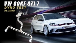 VW Golf GTI7 iPE Exhaust System [upl. by Schwejda]