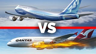 747 VS A380 [upl. by Paucker106]