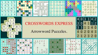 Creating and Printing Crossword Express Arrowword puzzles [upl. by Iilek]