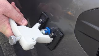 Youve never seen a dent pulling tool like this Easy Fix for door dings in minutes [upl. by Andri]