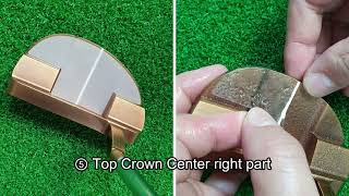 Bettinardi Queen B 11 putter Installation Instructions [upl. by Ahseen]