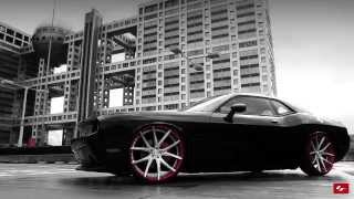 Modified Dodge Challenger SRT8 on Custom 24quot LF Wheels [upl. by Ahset]