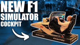 Formula One Racing Simulator Cockpit by Fanatec Looks Great [upl. by Enneiviv]