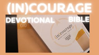 inCourage Devotional Bible overview CSB translation [upl. by Bowyer]