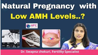 Is It Possible To Conceive Naturally with Low AMH Levels  DrSwapna Chekuri  HFC [upl. by Annibo880]