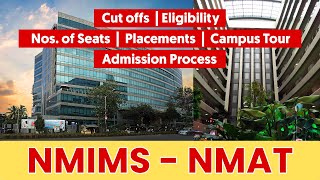 Everything about NMAT amp NMIMS  Exam pattern Admission process Placements top colleges [upl. by Nasar552]