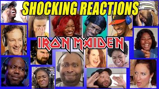 The Best Reactions To quotHallowed Be Thy Namequot By Iron Maiden Compilation [upl. by Apicella227]