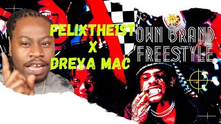 FelixThe1st x Dreya Mac Own Brand Freestyle official reaction video [upl. by Higginbotham187]