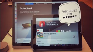 Surface Go for Artists 2nd test [upl. by Eihtur]