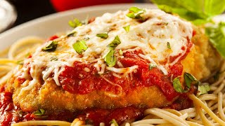 HomeMade Authentic Chicken Parmesan Easy Recipe [upl. by Mathews]