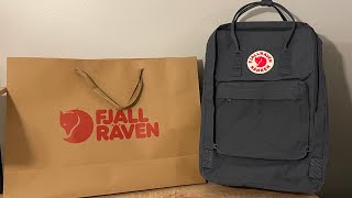 Fjallraven Kanken 17’’ Laptop Bag Graphite [upl. by Ssirk364]