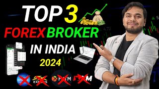 Top 3 Forex Broker In India 2024  Best Forex Broker 2024  Forex Trading App  Xm octafx exness [upl. by Amarillis]