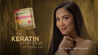 Para kay Maja ang ganda ng hair ay nakikita sa paulitulit na pagalaga with KERATINplus ✨ [upl. by Lamori402]