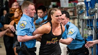 Ronda Rousey vs the law WWE Playlist [upl. by Egoreg]