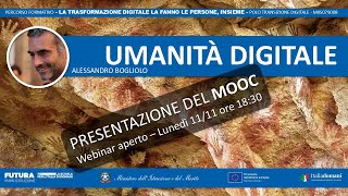 Presentazione del MOOC Umanità Digitale [upl. by Bernhard]