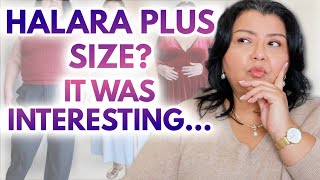 First Ever Halara Plus Size Try On Haul  HONEST REVIEW [upl. by Oicnerual999]