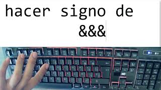 Como Hacer El Signo De i Cursiva Ampersand En Mi Teclado 2023 Actualizado [upl. by Eidok432]