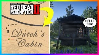 Dutch Van Der Linde Has A SECRET Cabin That You Didnt Know About In Red Dead Redemption 2 RDR2 [upl. by Nesiaj379]