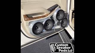 Hear your music over your Bass Customspeakerpodscom makes it easy to install more speakers [upl. by Adnuhser]