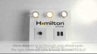 Hamilton Ledstat Dimmer  Start up Guide [upl. by Aremihc]