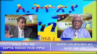 ESAT Ethiopia Nege Ato Gizaw with Prof Teshale Tibebu Part 2 Feb 2019 [upl. by Retrac878]