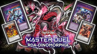 RED DRAGON ARCHFIEND DINOMORPHIA RESONATOR WITH NEW SUPPORT  YuGiOh Master Duel [upl. by Aroda24]