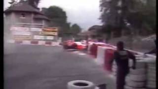 1990 F3000 Crash Pau Erik Comas  SuperStar Girls wwwOrigoStarcom [upl. by Yenroc]