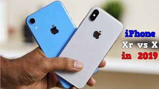 iPhone Xr vs iPhone X in 2019 hindi [upl. by Enaitsirk]