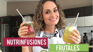 Como Preparar Nutrinfusiones Frutales Receta Clean [upl. by Ispep]