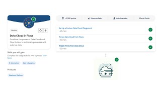 Data Cloud in Flows  Salesforce Trailhead [upl. by Luahs573]