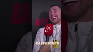 Darren Till imitates Khamzat Chimaevs accent [upl. by Lalage782]