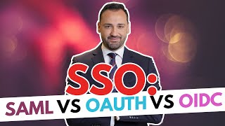 SSO SAML vs OAUTH vs OIDC [upl. by Elisha]