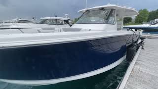 Regal 38 SAV Yacht Review amp Tour [upl. by Nohtiek]