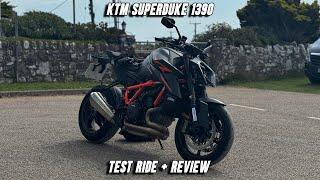 KTM SUPER DUKE 1390 R  Test Ride amp Review [upl. by Wier]