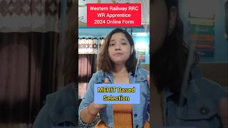 Western Railway Apprentice Recruitment 2024 [upl. by Stefan]