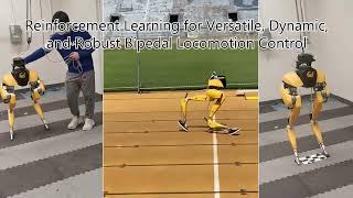 Reinforcement Learning for Versatile Dynamic and Robust Bipedal Locomotion Control [upl. by Stew674]