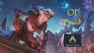 OP Kez build  Crownfall Nest of Thorns level 3 difficulty [upl. by Arracahs589]