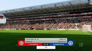 EA Sports FC 24  FSV Mainz Vs SV Darmstadt 3  2  Bundesliga 202324 [upl. by Hasin]