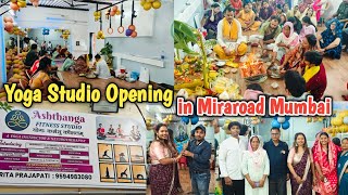 Opening Yoga Studio In Miraroad Mumbai [upl. by Rawdin]