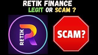 RETIK FINANCE PRESALE COIN CRYPTO SCAM UPDATE NEWS LEGIT [upl. by Enram405]