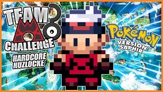 Terminer Pokémon Version Saphir en Tant que Sbire Magma  Team Magma Challenge Hardcore Nuzlocke [upl. by Ahsilac534]