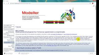 Molecular Modeling  How to dowload modeller [upl. by Julide]