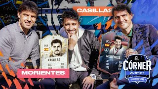 FIFA 22  IKER CASILLAS Y MORIENTES SE PONEN SUS STATS  EL CÓRNER [upl. by Lered]