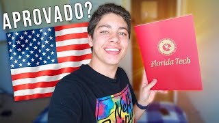 FUI APROVADO EM UMA UNIVERSIDADE AMERICANA  ‹ Lorenzo Franco › [upl. by Eneryt525]