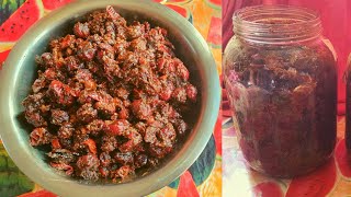 Boroi Achar Recipe  Homemade Recipe [upl. by Auguste905]