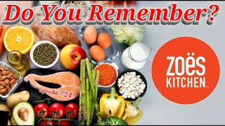 Do You Remember Zoës Kitchen [upl. by Enellij]