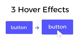 3 Hover Animations In Css [upl. by Matilda]