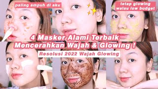 4 Masker Alami Terbaik Mencerahakan Wajah amp Glowing ala Desty  Desty Yufenti [upl. by Ahcurb]